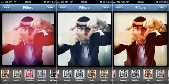 IPhone e Instagram effetti e filtri