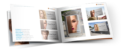 Brochure Hairstyles Moda Capelli Parrucchieri Aziende Cosmetiche