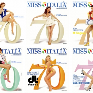 Miss Italia, Fotografie per Manifesti